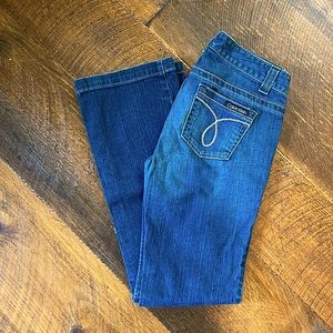 Calvin Klein Jeans Blue Flare & Wide Leg